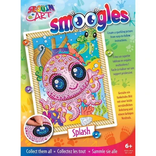 Набор для творчества Sequin Art SMOOGLES Осьминог