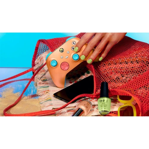 Аксессуар для приставок Microsoft Xbox Series X | S Wireless Controller Sunkissed Vibes OPI Special Edition (QAU-00118) фото 14