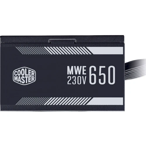 Блок питания CoolerMaster 650W MWE White V2 (MPE-6501-ACABW-EU): Модульные (съемные) кабеля отсутствует
