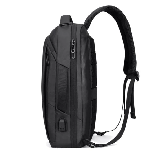 Сумка для ноутбуков Mark Ryden 15.6" Squero Black (MR9533SJ): Материал винил