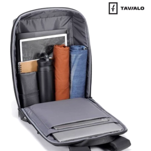 Рюкзак TAVIALO Smart 18 л чорний (TB18-124BL): Застібка Молния