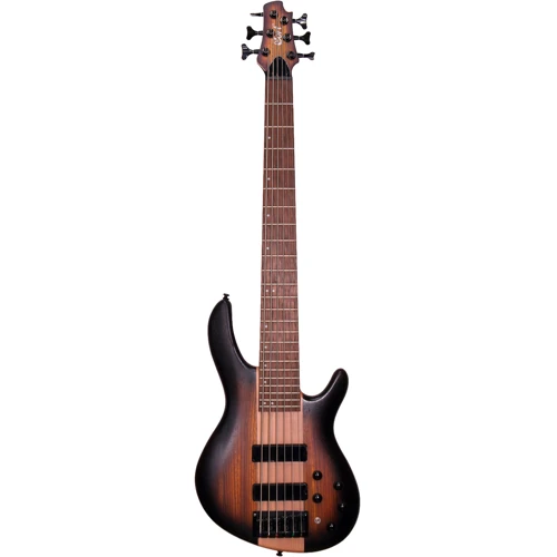 Бас-гитара CORT C6 Plus ZBMH (Open Pore Tobacco Burst)
