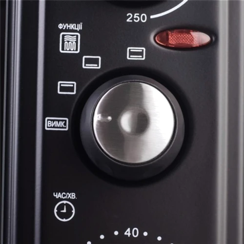 Електрична духовка настільна ViLgrand VEO523 black: Об'єм, л 52