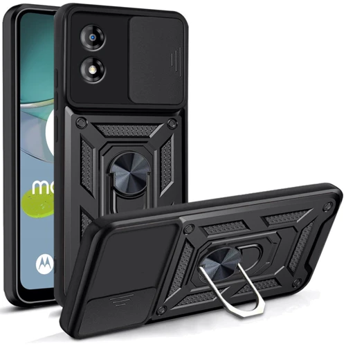 Чохол для телефона BeCover Military Black для Motorola Moto E14 (713052)