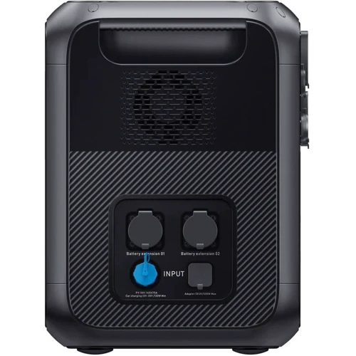 Зарядная станция Bluetti AC200MAX 2048Wh 2200W UA: Разъемы для подзарядки Зарядка от солнечной панели, Зарядка от сети, Зарядка от автомобиля