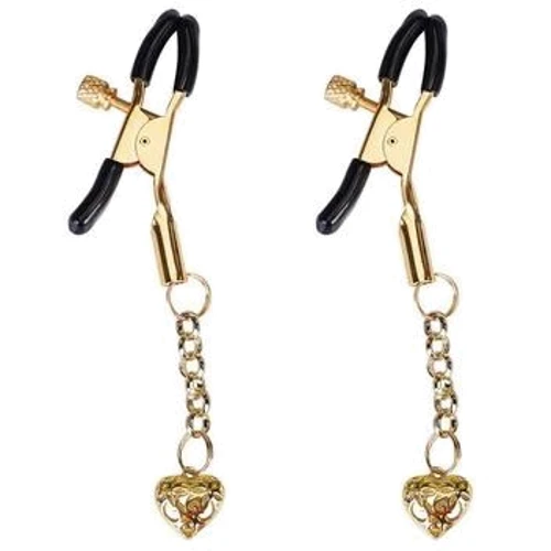 Зажимы для сосков Liebe Seele Hollow Heart Nipple Clamps Gold: Производитель Liebe Seele