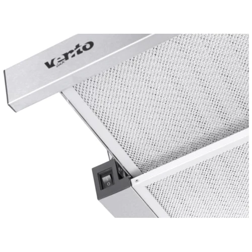 Вытяжка Ventolux GARDA 60 INOX (1000) LED: Рекомендуемая площадь помещения (при высоте 2,7 м), м² более 28.5