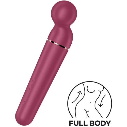 Вибромассажер Satisfyer Planet Wand-er Berry/Rosegold