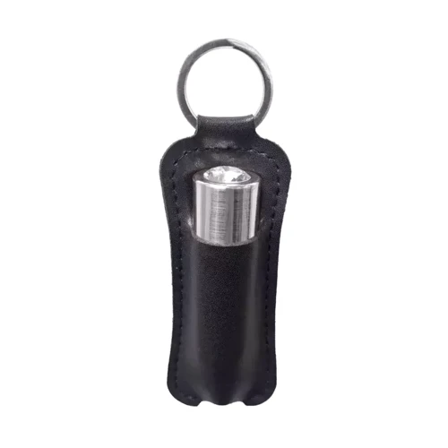 Вибропуля PowerBullet - First-Class Bullet 2.5" with Key Chain Pouch, Silver