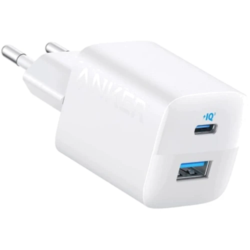 Зарядное устройство ANKER Wall Charger USB-C+USB PowerPort 323 White (A2331G21)