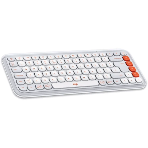 Клавіатура Logitech POP Icon Keys Off-White (920-013072): інтерфейс підключення Bluetooth