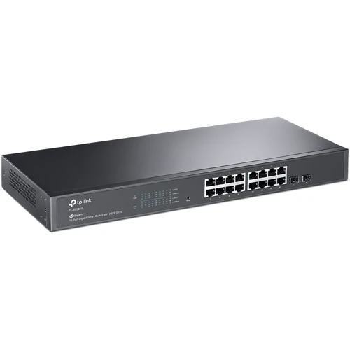 Сетевой коммутатор TP-Link TL-SG2218: Порты только Gigabit Ethernet (10/100/1000)