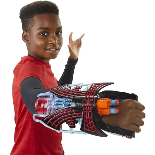 Ігровий набір Hasbro Nerf Marvel Spider-Man: Across the Spider-Verse Miles Morales Tri-Shot Blaster (F3734) фото 7