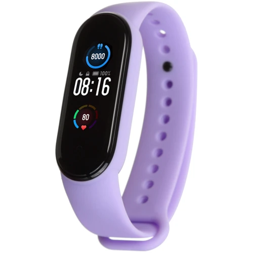 Ремешок TPU Case Lavender for Xiaomi Mi Smart Band 5/6/7