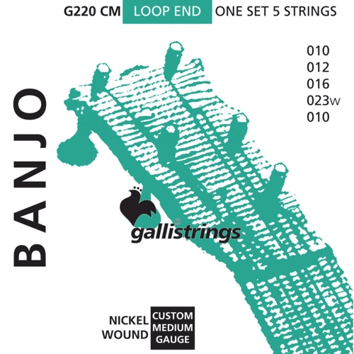 Струна для гітар Струни для банджо Gallistrings G220 CM