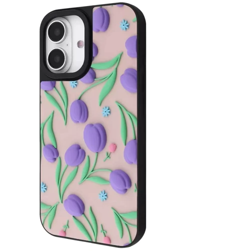 Чохол для iPhone WAVE Doodle Case Flowers для iPhone 16