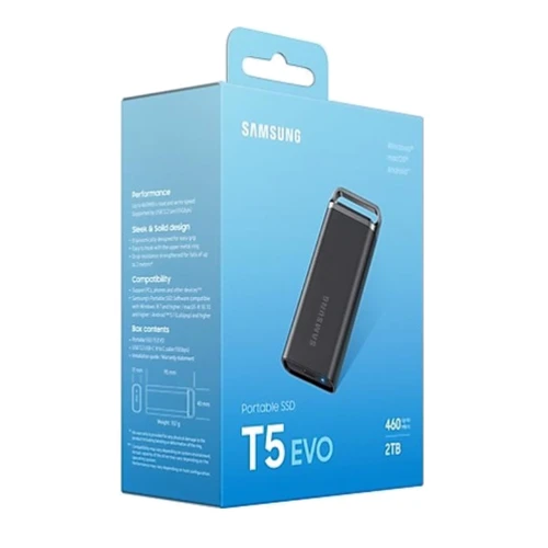 Samsung T5 EVO 2TB (MU-PH2T0S) UA: Інтерфейс підключення USB Type-C