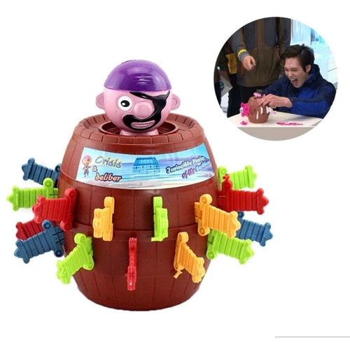 Настольная детская игра Пират в Бочке UFT Pirates Barrels
