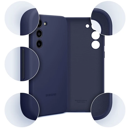 Чехол для телефонов Samsung Silicone Case Navy (EF-PS916TNEGRU) for Samsung S916 Galaxy S23 Plus: Совместимость Samsung S916 Galaxy S23 Plus