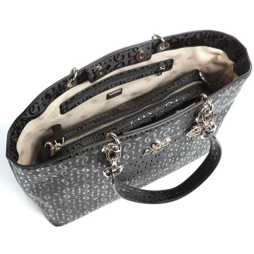 Женская сумка тоут Guess Chic Shine Tote черная (HWSG7746230-BLA): Тип Сумки
