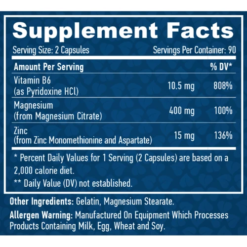 Haya Labs ZMA 180 caps / 90 servings: Форма випуску Капсулы