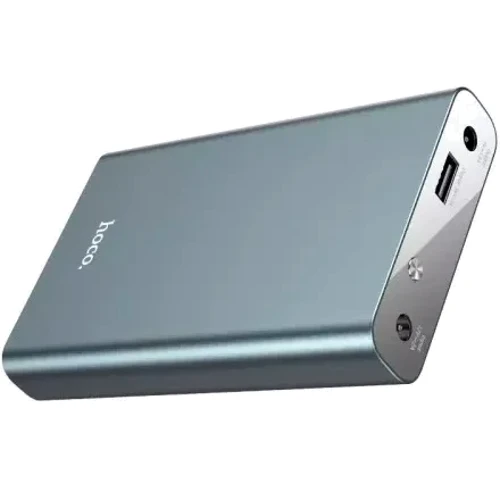 Внешний аккумулятор Hoco Power Bank 10000mAh J97 UPS Metal Grey: Емкость батареи, мАч 10000