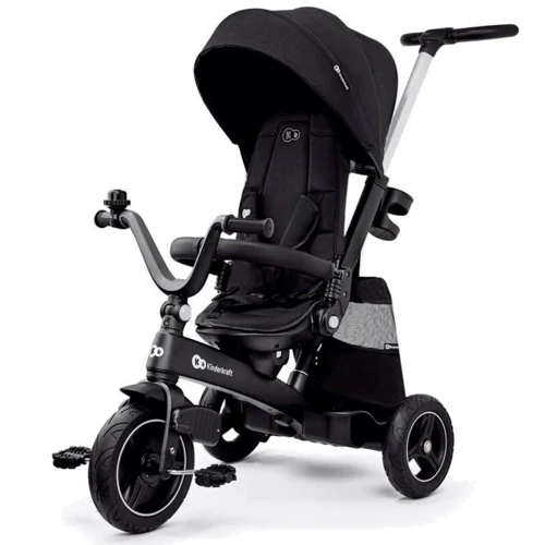 Триколісний велосипед Kinderkraft Easytwist Black (KREASY00BLK0000)