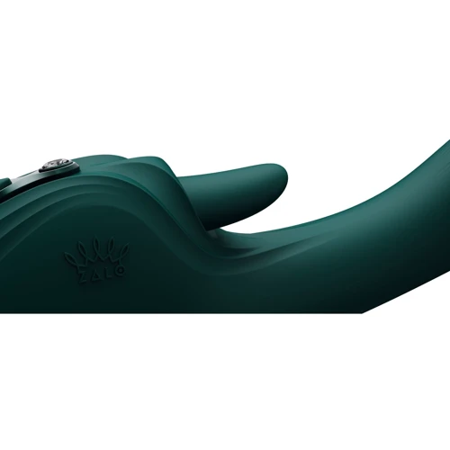 Вибратор-кролик Zalo Ares Turquoise Green
