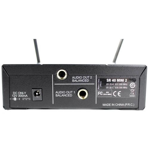 Вокальная радиосистема AKG WMS40 Mini2 Vocal Set BD US25A/C (226718): Тип Вокальные