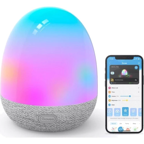Настольный светильник умный Govee H6057 Night Light RGBIC белый (H6057301): Тип Настольные лампы