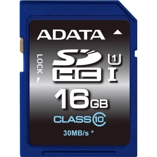 Карта пам'яті ADATA 16GB SDHC Class 10 UHS-1 U1 (ASDH16GUICL10-R)