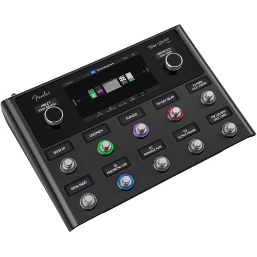 Гітарний процесор ефектів Гітарний процесор ефектів Fender Tone Master Pro: Габарити, мм 96 x 371 x 261.6