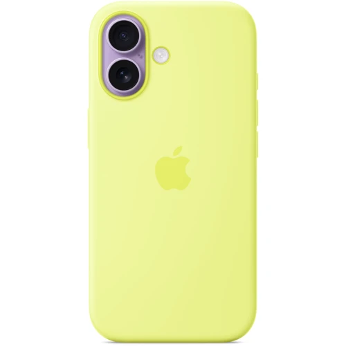 Чехол для iPhone Apple iPhone 17 Silicone Case with MagSafe - Neon Yellow (MGEV4)