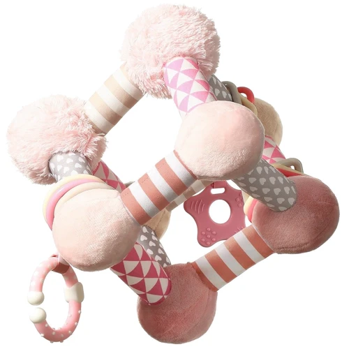 Развивающий мягкий куб BabyOno Розовый (899/01)
