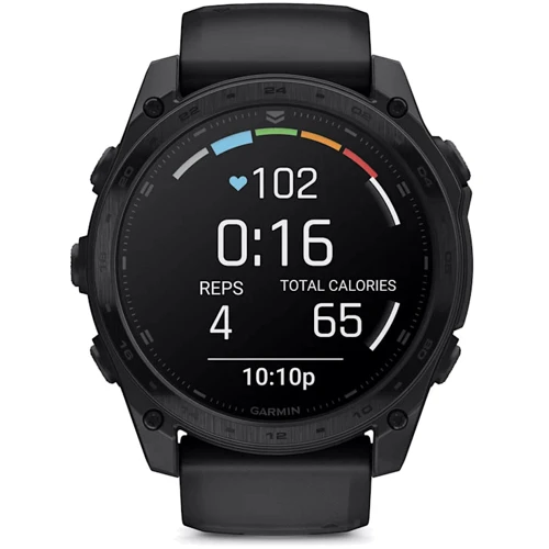 Смарт-годинник Garmin Tactix 8 AMOLED 51mm Ballistics Ultralight Edition (010-03406-01): Стандарт захисту 10 ATM
