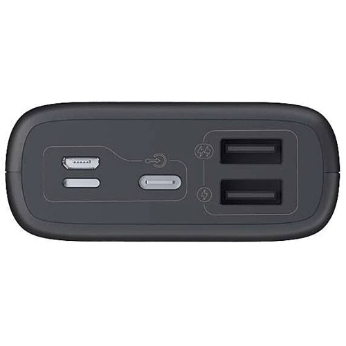 Внешний аккумулятор Romoss Power Bank 20000mAh Ares20PF Black (PAS20-272-2133H): Встроенный кабель нет