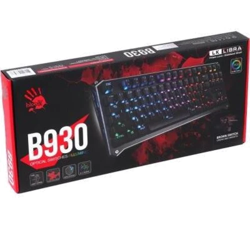 Клавіатура A4Tech Bloody B930 RGB: Тип клавіатури игровая