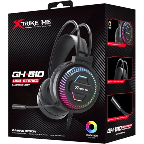Навушники Xtrike Me GH-510 Black фото 4
