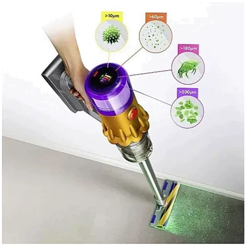 Пилосос Dyson V12 Detect Slim Absolute (470521-01): Потужність всмоктування 150 аВт