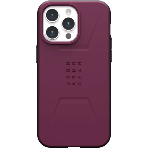 Чохол для iPhone Urban Armor Gear UAG Графічний Magsafe Bordeaux (114295119049) for iPhone 15 Pro Max: Колір бордовый
