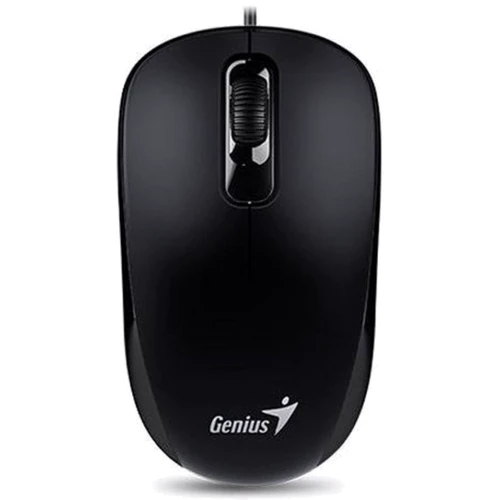 Мишка Genius DX-110 USB Black (31010116100): інтерфейс підключення дротова USB