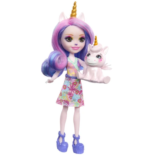 Кукла Enchantimals Sunshine beach Единорог Улия (HRX84): Высота, см 15