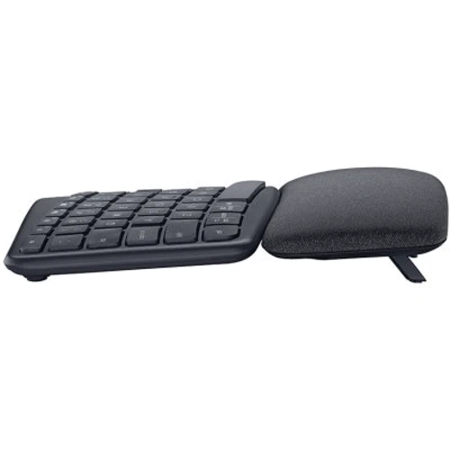Клавиатура Logitech ERGO K860 Bluetooth/Wireless UA Black (920-010108, 920-010352): Тип клавиш мембранный
