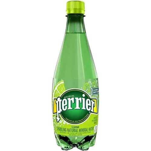 Вода слабоминерализованная Perrier Lime газированная 0.5 л (3179732390714)