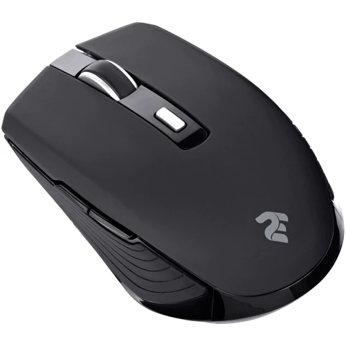 Мишка 2E MF214 WL Black (2E-MF214WB): інтерфейс підключення Wireless, USB