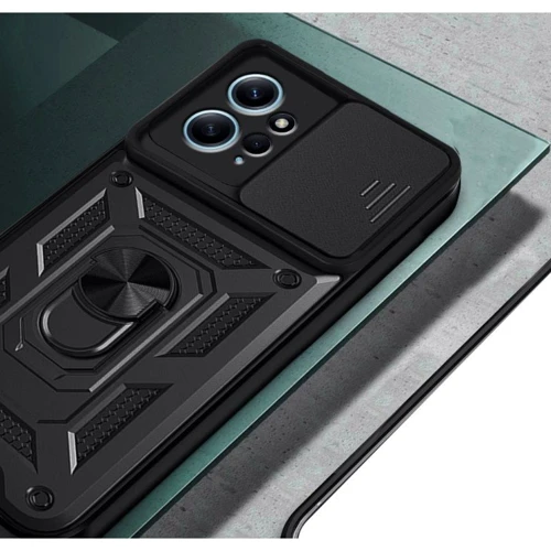 Чохол для телефона BeCover Military Black для Xiaomi Redmi Note 12 4G (709155): Тип накладка на задню частину