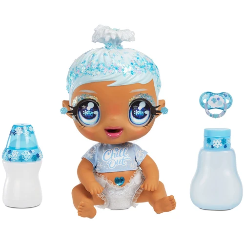 Игровой набор с куклой Glitter Babyz - Снежинка фото 8