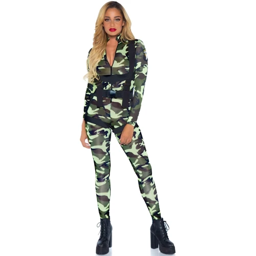 Эротический костюм парашютиста (десантника) Leg Avenue Pretty Paratrooper S