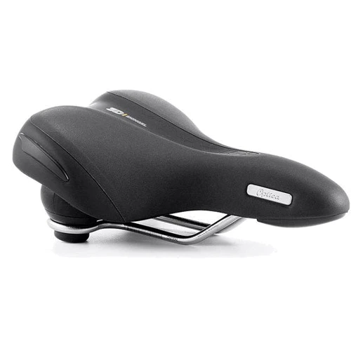 Сідло Selle Royal Premium OPTICA MODERATE, 3D Skingel, оббивка Black Astrale, 248х184мм, 530г, еластомери, жіноче, чорне: Ширина, мм 185