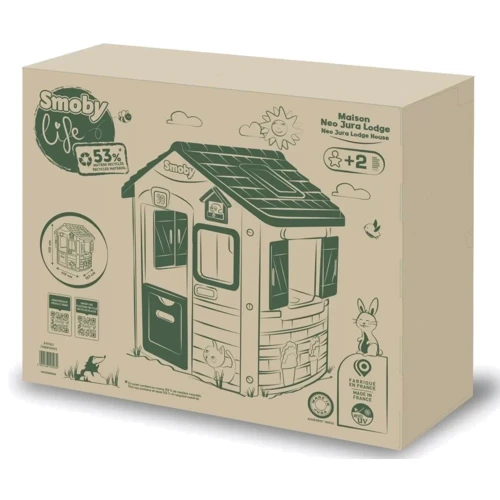 Игровой домик лесника Smoby Toys Green Нео со ставнями (810503) фото 4